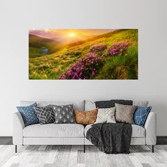 Obraz na płótnie w salonie