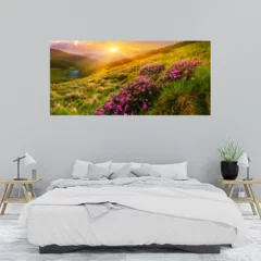 Obraz na płótnie w sypialni