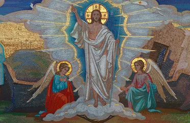 Fototapeta Religia. Mozaika świętych. Kościół prawosławny w Kirowograd Ukraina