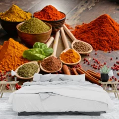 Obraz na płótnie w sypialni