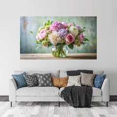 Obraz na płótnie w salonie