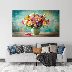 Obraz na płótnie w salonie