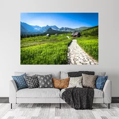 Obraz na płótnie w salonie