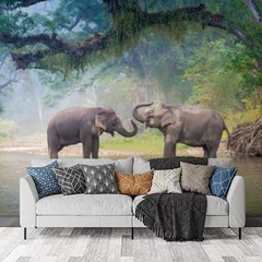 Obraz na płótnie w salonie