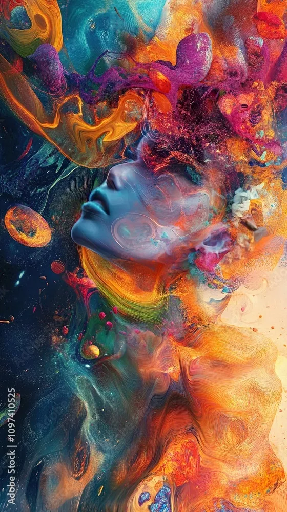 Obraz Odyssey in Color: Embracing the Cosmos