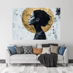 Obraz na płótnie w salonie