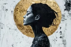 Obraz Złote Refleksy Spokoju