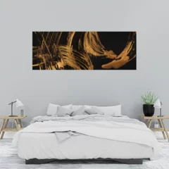 Obraz na płótnie w sypialni