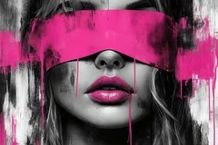 Obraz Ukryta Rzeczywistość: Abstrakcyjna Interpretacja