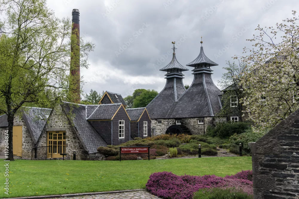 Fototapeta Destylarnia w Speyside i Highlands