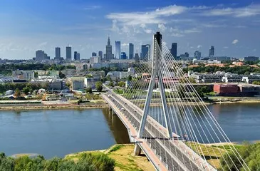 Fototapeta Warsaw.