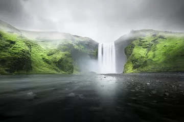 Obraz wodospad Skogafoss, Islandia