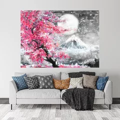 Obraz na płótnie w salonie