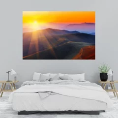 Obraz na płótnie w sypialni