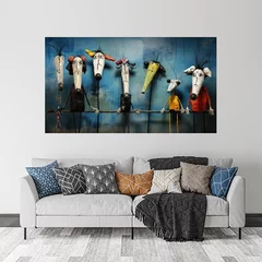 Obraz na płótnie w salonie