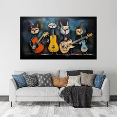 Obraz na płótnie w salonie