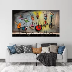 Obraz na płótnie w salonie