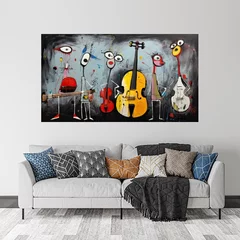 Obraz na płótnie w salonie