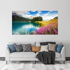 Obraz na płótnie w salonie