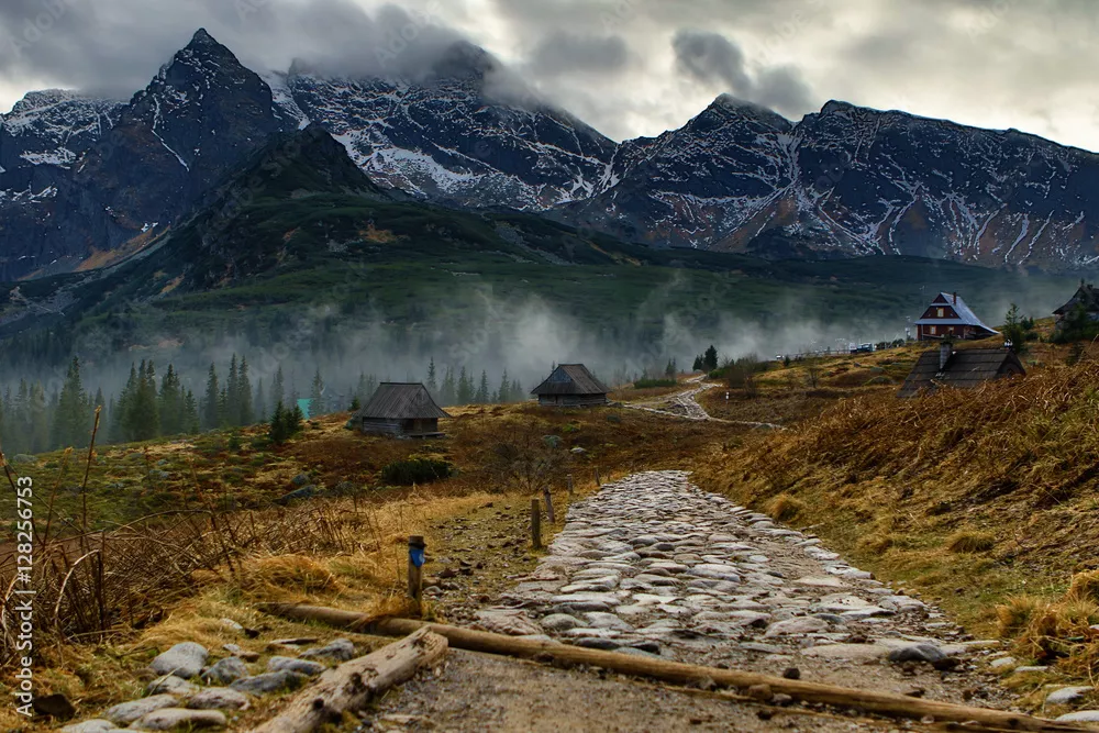 Fototapeta Tatry Hala Gąsienicowa