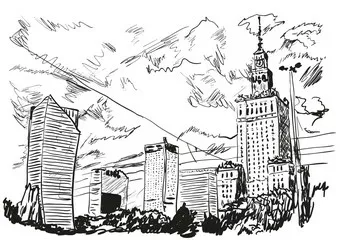 Fototapeta Warszawa
