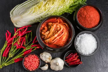 Fototapeta Kim ム チ Kimchi, które koreański marynat jest pyszne