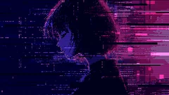 Obraz Cyberpunkowa Noc: Tajemnicze Oblicze