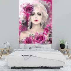 Obraz na płótnie w sypialni