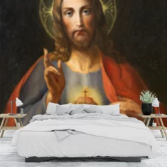 Obraz na płótnie w sypialni