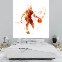 Obraz na płótnie w sypialni