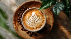 Obraz Kawa Latte Art: Sztuka i Aromat w Twojej Filiżance