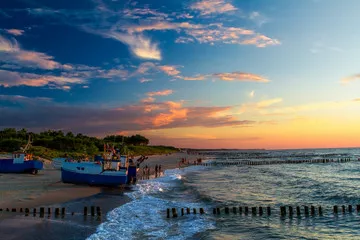 Fototapeta Wieczorem na plaży