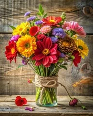 Obraz Harmonia Letnich Kwiatów