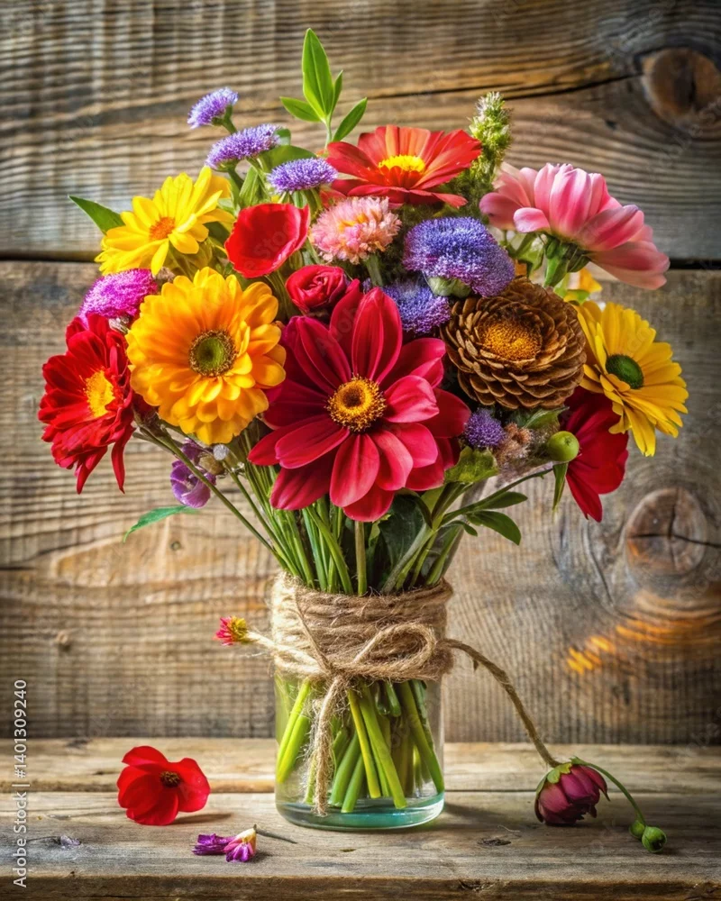 Obraz Harmonia Letnich Kwiatów