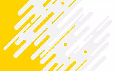 Obraz Dynamic Yellow and White Abstract Design