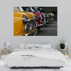 Obraz na płótnie w sypialni