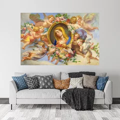 Obraz na płótnie w salonie