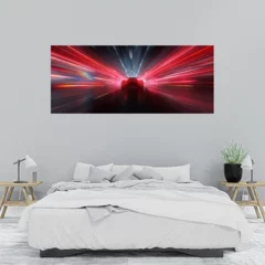 Obraz na płótnie w sypialni