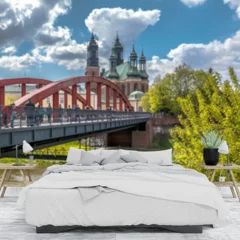 Obraz na płótnie w sypialni