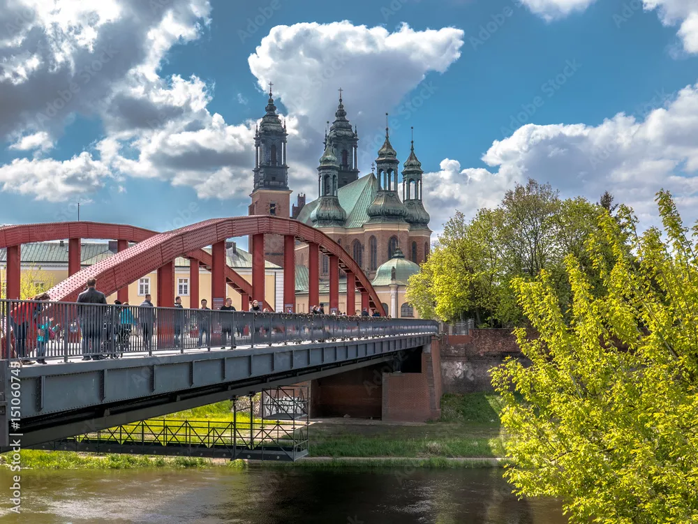 Fototapeta Poznań, Ostów Tumski