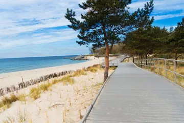 Fototapeta Baltic sea landscape, Hel, Poland