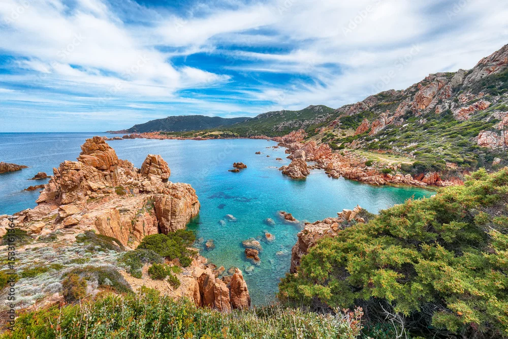 Obraz Nieskazitelne Wybrzeże Morza Śródziemnego: Nature\'s Artistry
