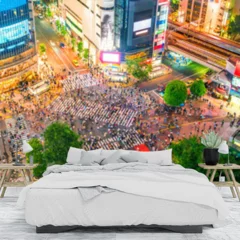 Obraz na płótnie w sypialni