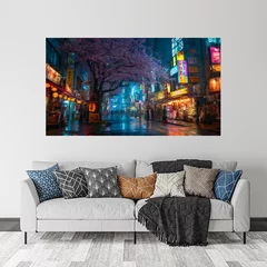 Obraz na płótnie w salonie