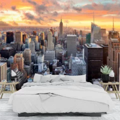 Obraz na płótnie w sypialni