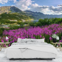 Obraz na płótnie w sypialni