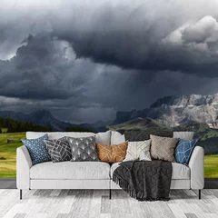 Obraz na płótnie w salonie