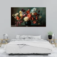 Obraz na płótnie w sypialni