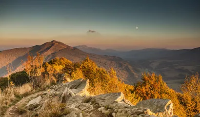 Obraz na płótnie piękne góry - Bieszczady
