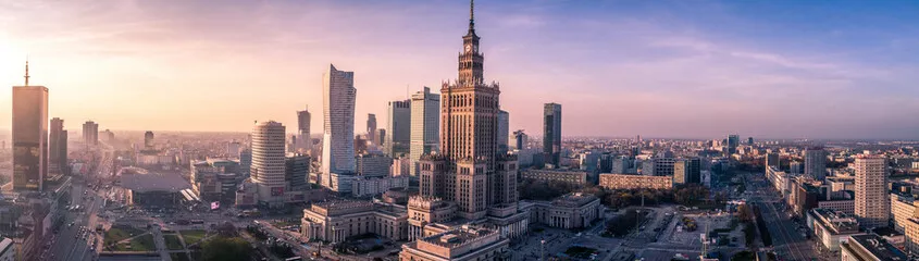 Obraz Panorama Warszawy: Serce Stolicy